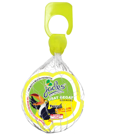 (Loose Pack) Jades Moth Repellent Toucan Yellow (24 x 90g)